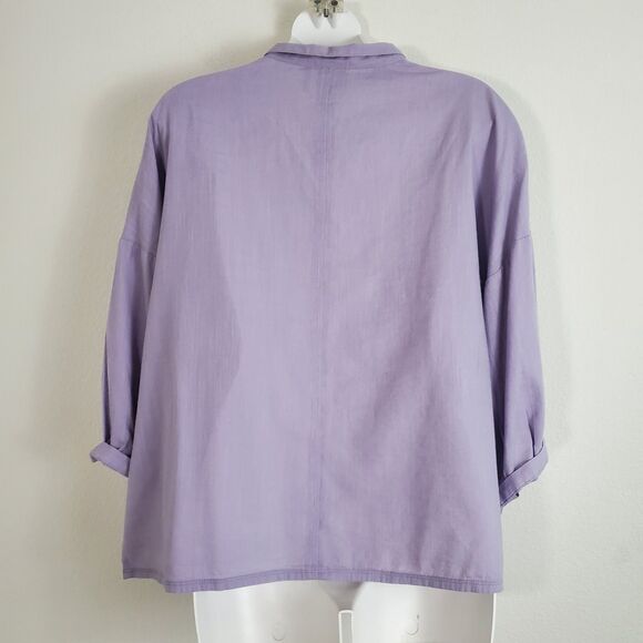 Urban Outifitters Sleep Shirt Small Purple Out From Under Vera Boxy Lounge Relax - Picture 8 of 10